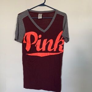 Victoria's Secret | Tops | Victorias Secret Pink Tee | Poshmark